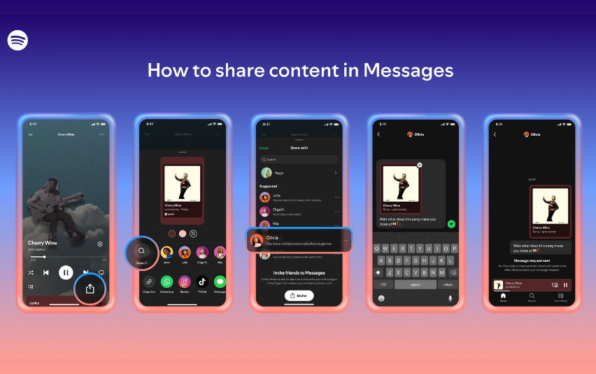 Spotify Experiments With In-App Group Chats to Make Music Streaming More Social