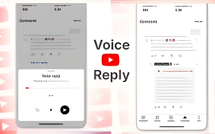 YouTube voice replies