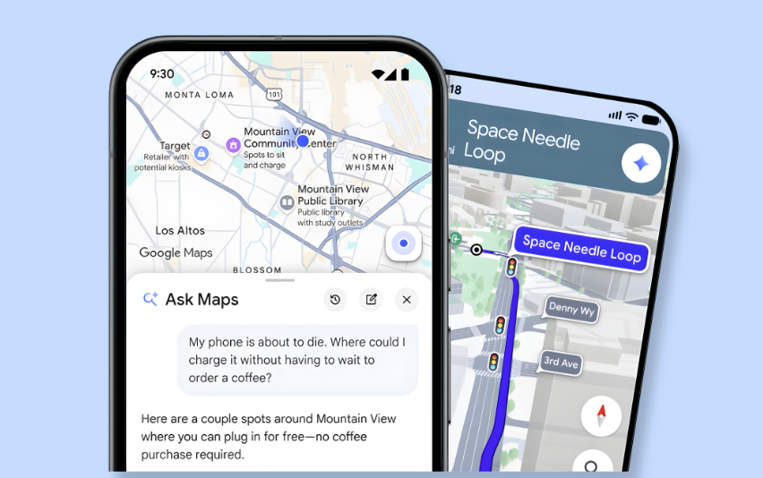 Google Maps AI feature